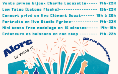 Fête de la boutique 28 mai 14h à 22h